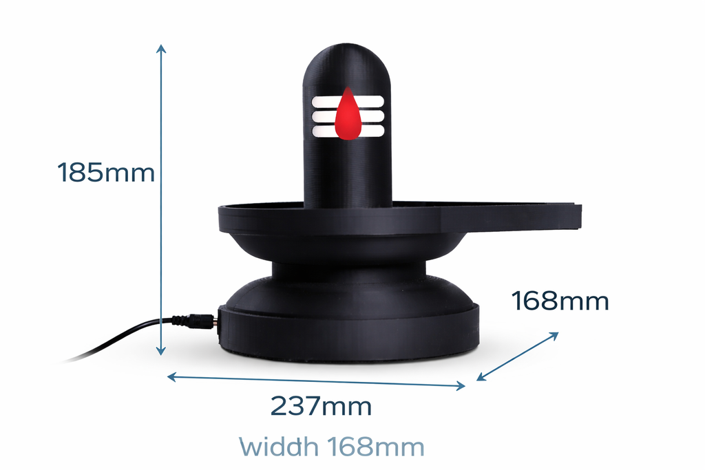 Shivaling LED Lamp with 3 Color LED Light | Made in India
