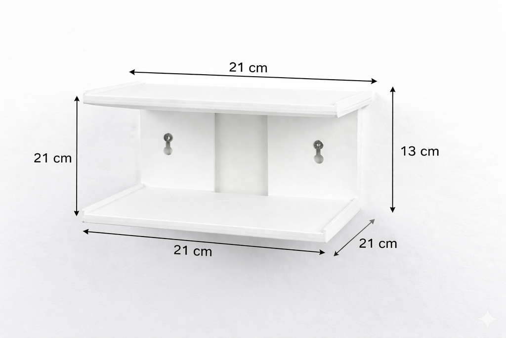 Wi-Fi Router Stand with Key Ring Holder – Smart Wall Organizer