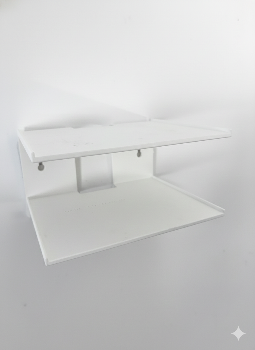 Wi-Fi Router Stand with Key Ring Holder – Smart Wall Organizer